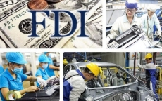 Thu hút FDI 5 tháng của Việt Nam đạt 10,86 tỉ USD