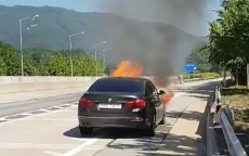 Đang chạy thì bốc cháy, gần 30.000 xe BMW bị cấm ra đường ở Hàn Quốc