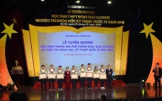 Tuyên dương học sinh đoạt giải Olympic và Cuộc thi Khoa học kỹ thuật Quốc tế