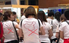 Xử lý công ty đưa du khách Trung Quốc mang áo 'đường lưỡi bò'