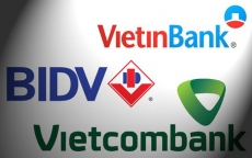 Cổ phiếu 'rơi tự do', nhà đầu tư tại BIDV, Vietcombank, VietinBank mất tỷ đô