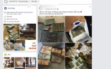 Rao bán tiền giả tiếp tục “tung hoành” trên Facebook
