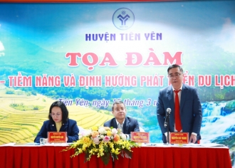 Phó Cục trưởng Nguyễn Lê Phúc dự tọa đàm về phát triển du lịch cộng đồng ở Tiên Yên, Quảng Ninh