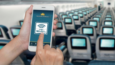 VNA sắp cung cấp Wifi trên máy bay