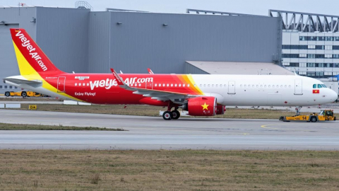 Vietjet nhận Airbus A321neo thế hệ mới