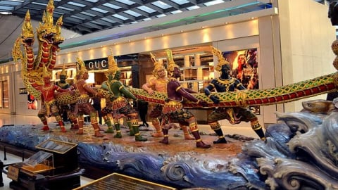 ĐẾN BẢO TÀNG QUỐC GIA U THONG KHẢO CỨU LỊCH SỬ THÁI