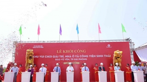 Khởi công dự án sinh thái đảo Vũ Yên, Hải Phòng