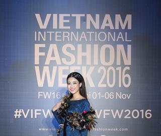 Hoa hậu Đỗ Mỹ Linh đọ sắc cùng hoa hậu Diễm Hương tại thảm đỏ VIFW 2016