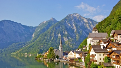 Làng Hallstatt - 'thiên đường' bên hồ