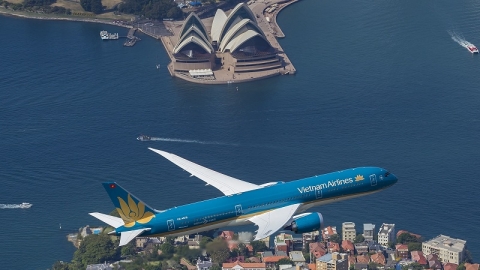 Vietnam Airlines mở đường bay thẳng Hà Nội – Sydney