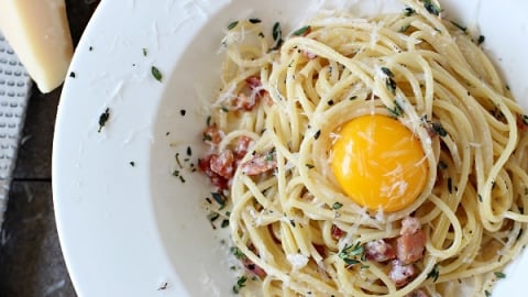 Pasta Carbonara - Món mỳ nổi tiếng nhất nước Ý