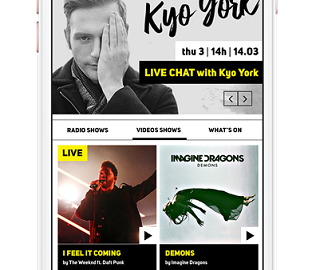 XONE FM nghe nhạc với ứng dụng mới dành cho điện thoại