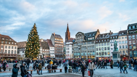 Mùa tuyết rơi, dừng chân nơi Strasbourg