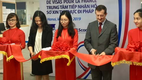 Trung tâm tiếp nhận hồ sơ visa Pháp mới