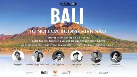 Bali - từ núi lửa xuống biển sâu