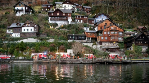 Cháy lớn tại ngôi làng di sản Hallstatt