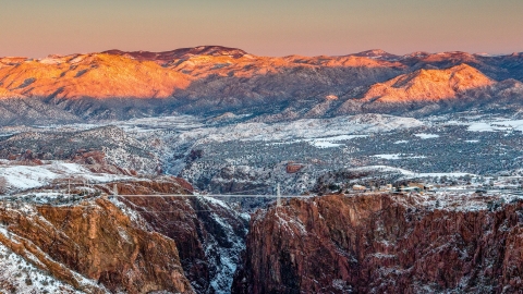 Colorado Springs mùa tuyết rơi