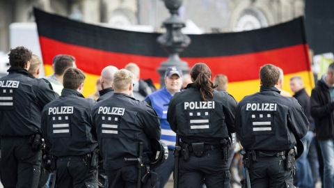 Người Đức biểu tình phản đối phong toả