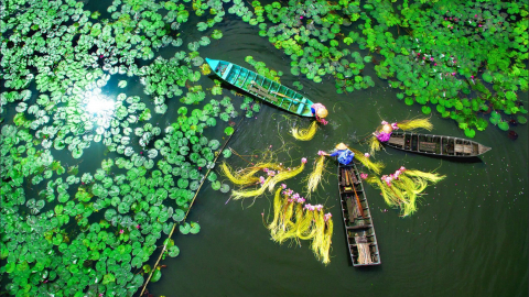Đã nghe thu gọi mùa nước nổi miền Tây