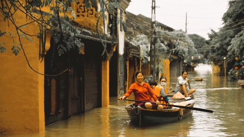 Hội An sau mưa, trời lại sáng