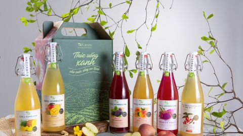 VGreen cùng Pacific đưa Kombucha lên bầu trời