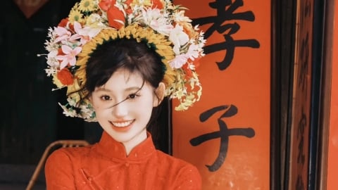 'Kiếp này cài hoa' - Haidilao 'gây sốt' với trào lưu cài hoa lên tóc, tôn vinh di sản văn hóa Tuyền Châu