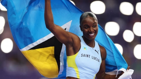 5 VĐV, 1 kỳ tích: Tinh thần Olympic truyền cảm hứng cho cả thế giới của Saint Lucia