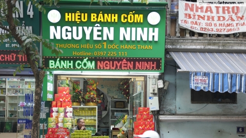 Thương hiệu bánh cốm gia truyền Nguyên Ninh nổi tiếng như thế nào trước khi bị tạm dừng hoạt động?