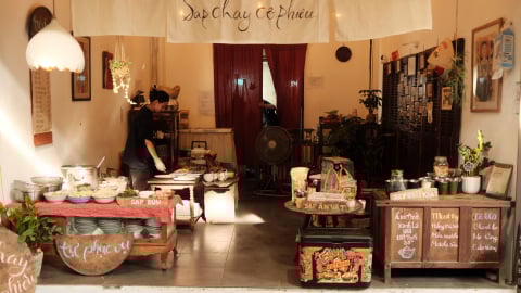 Phiêu lưu vị giác tại sạp chay giữa lòng phố thị