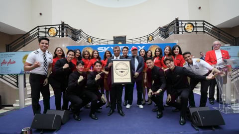 AirAsia đạt danh hiệu hãng hàng không giá rẻ tốt nhất thế giới năm thứ 16 liên tiếp tại Skytrax 2025