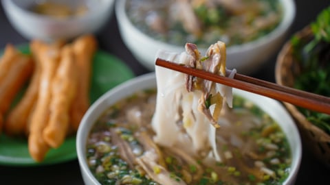 Phở Tráng Kìm - Hơi thở của núi rừng Quản Bạ