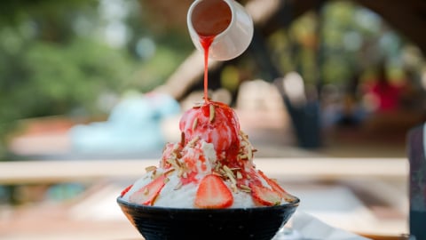 Thưởng thức bingsu - Đặc sản mùa hè không thể thiếu của người Hàn