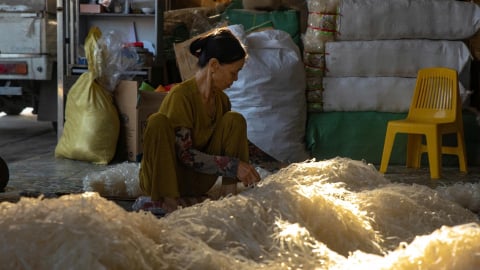 Bánh đa Dụ Đại - Nơi giữ lại hồn quê Thái Bình xưa