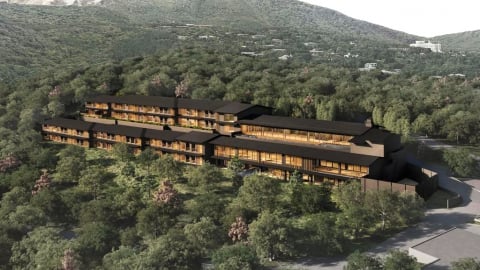 Khu nghỉ dưỡng núi sắp xuất hiện tại vùng đất Onsen thanh tịnh của Nhật Bản