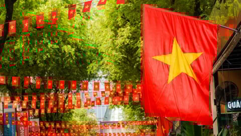 Sài Gòn trong sắc cờ hoa chào mừng Quốc khánh