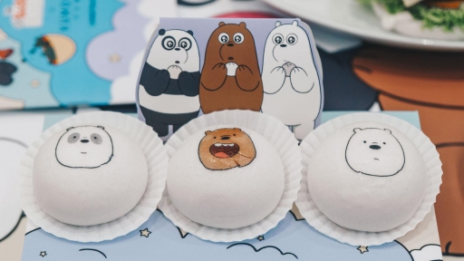 Quán cafe We Bare Bears đầu tiên trên TG