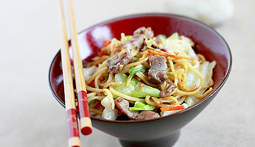 Lạ miệng mì Yakisoba trên đường phố Nhật Bản