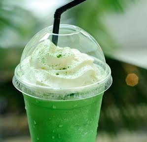  Green Tea take away, trà xanh mát cho ngày hè
