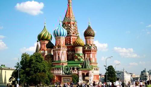 Tour Nga: Moscow – Saint Petersburg