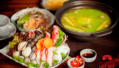 Set lẩu ăn trưa 4 người tại Hoàng Yến Hotpot