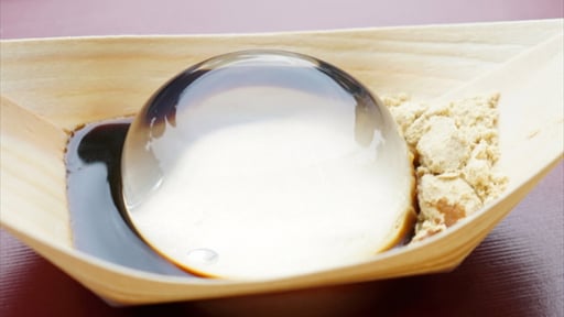 Mizu shingen mochi - độc đáo 'bánh nước' Nhật Bản