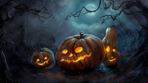 Hóa thân và dự tiệc Halloween tại Atrium Café - bạn nhé