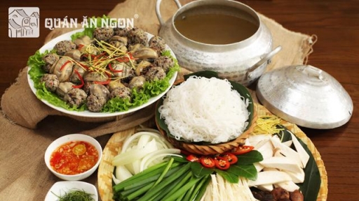 Lẩu ốc thả - Món quà ấm áp ngày đông