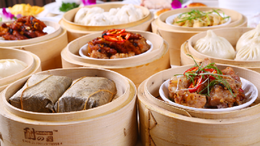Long Đình khai trương tiệc trà Dimsum