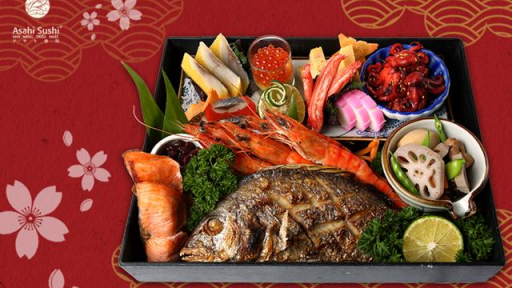 Nhà hàng Asahi ra mắt thực đơn mới Osechi Asahi