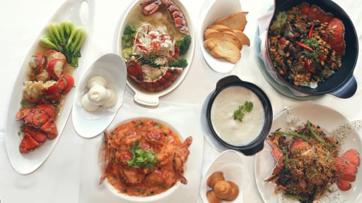 Bữa tiệc tôm hùm thịnh soạn và ăn thỏa thích Dimsum tại Ming Court