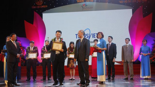 TransViet Travel nhận giải thưởng top 10 công ty lữ hành quốc tế hàng đầu Việt Nam