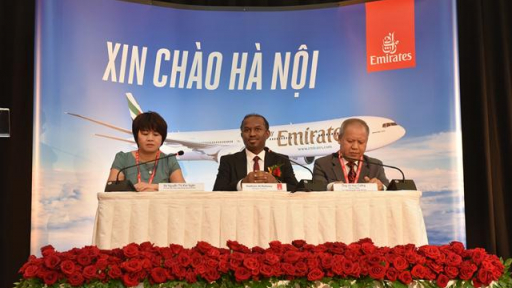 Emirates chính thức mở đường bay mới đến Yangon và Hà Nội