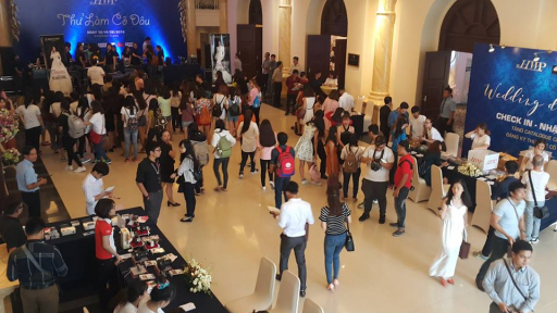 Sôi động ngày khai mạc triển lãm cưới Wedding Des Arts HWP 2016