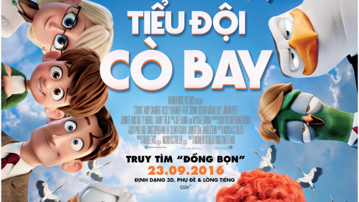 Hoạt hình ‘Tiểu Đội Cò Bay’ tấn công các rạp